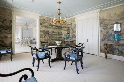  Traditional Vacation Home Dining Room. Palm Beach Estate by Solis Betancourt & Sherrill.