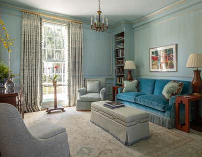 Traditional Office and Study. Palm Beach Estate by Solis Betancourt & Sherrill.