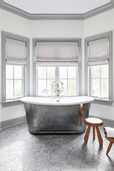  Modern Eclectic Family Home Bathroom. North Shore Family Home by Wendy Labrum Interiors.