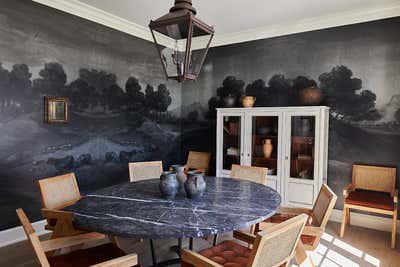  Eclectic Family Home Dining Room. North Shore Family Home by Wendy Labrum Interiors.