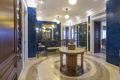  Art Deco Apartment Entry and Hall. Central Park West Duplex by Robert Couturier, Inc..