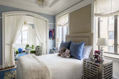 Traditional Apartment Children's Room. Central Park West Duplex by Robert Couturier, Inc..