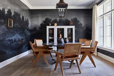  Eclectic Family Home Dining Room. North Shore Family Home by Wendy Labrum Interiors.