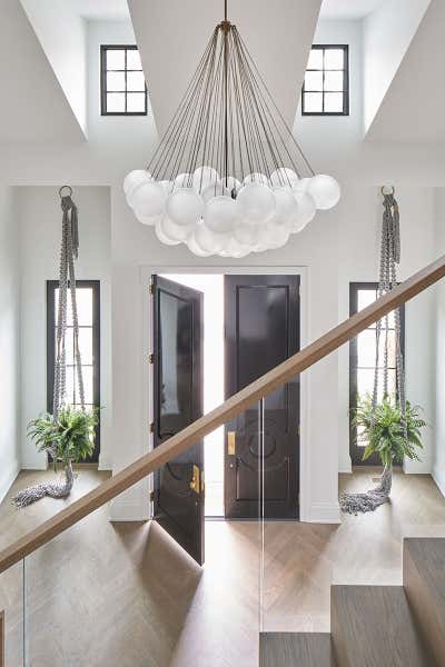  Modern Family Home Entry and Hall. Michelle Gerson Home by Michelle Gerson Interiors.