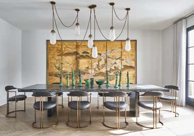 Modern Family Home Dining Room. Michelle Gerson Home by Michelle Gerson Interiors.