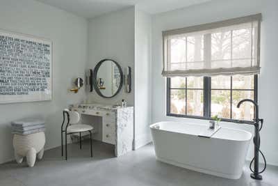 Modern Family Home Bathroom. Michelle Gerson Home by Michelle Gerson Interiors.