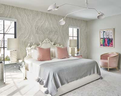  Modern Family Home Bedroom. Michelle Gerson Home by Michelle Gerson Interiors.