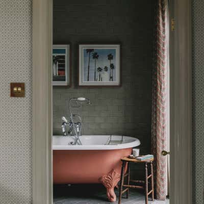  Eclectic Family Home Bathroom. North London  by Studio Duggan.