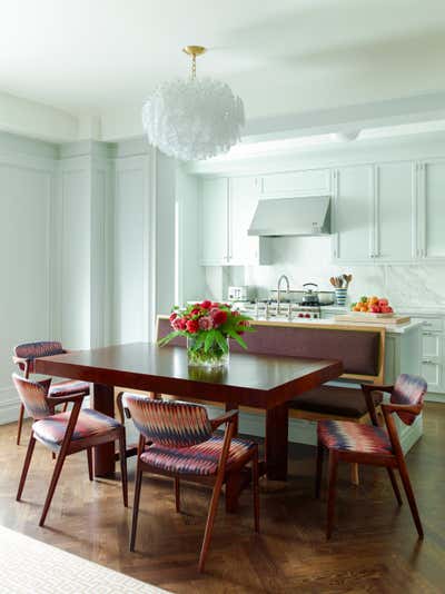  Traditional Apartment Dining Room. Upper East Side Co-op Apartment by Robin Henry Studio.