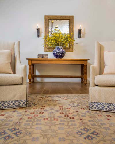  Mediterranean Country House Entry and Hall. Casa Dorinda, Dining Room by Meryl Stern Interiors.