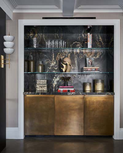  Contemporary Family Home Bar and Game Room. Upper East Side Home by Michelle Gerson Interiors.