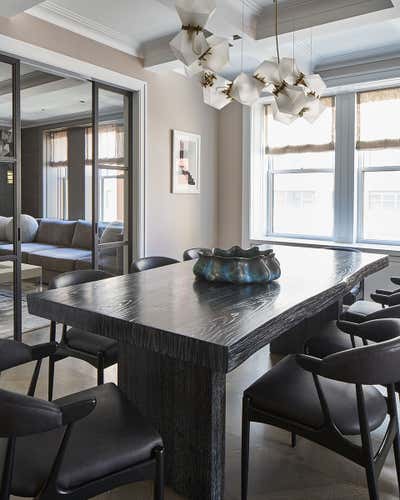  Contemporary Family Home Dining Room. Upper East Side Home by Michelle Gerson Interiors.