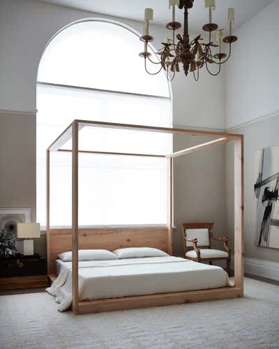  Mid-Century Modern Apartment Bedroom. House of Elle Decor by Neal Beckstedt Studio.