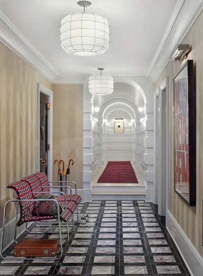  Contemporary Apartment Entry and Hall. Chicago Co-Op Remodel by Summer Thornton Design .