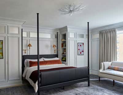  Contemporary Mid-Century Modern Apartment Bedroom. Chicago Co-Op Remodel by Summer Thornton Design .