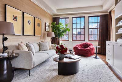  Eclectic Apartment Living Room. Park Avenue Penthouse by Wesley Moon Inc..