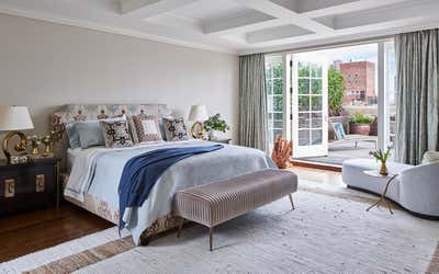  Eclectic Apartment Bedroom. Park Avenue Penthouse by Wesley Moon Inc..