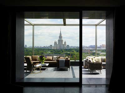  Contemporary Apartment Exterior. Penthouse in Moscow by Mario Mazzer Architects.