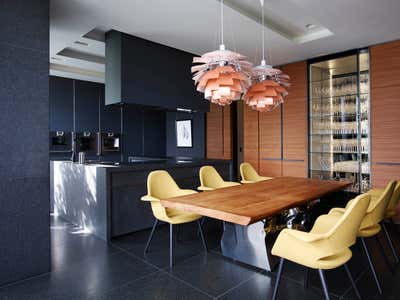 Contemporary Kitchen. Penthouse in Moscow by Mario Mazzer Architects.