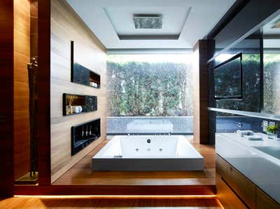  Contemporary Apartment Bathroom. Penthouse in Moscow by Mario Mazzer Architects.