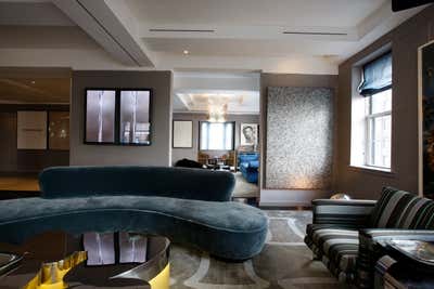  Eclectic Apartment Living Room. Luxurious Apartment  by Amathea Ltd.
