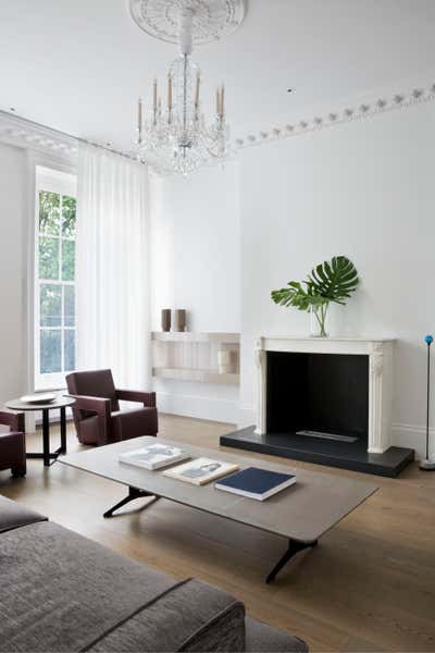 Contemporary Family Home Living Room. Restoration of a Victorian House by Mario Mazzer Architects.