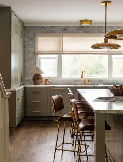  Eclectic Family Home Kitchen. Seward Park by Heidi Caillier Design.