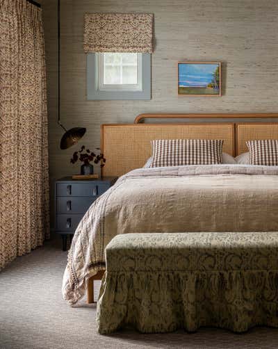  Eclectic Family Home Bedroom. Seward Park by Heidi Caillier Design.