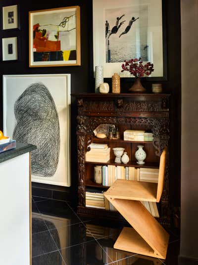  Mid-Century Modern Apartment Office and Study. Chelsea Apartment by Neal Beckstedt Studio.