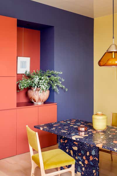  Modern Apartment Dining Room. Highline Residence by Neal Beckstedt Studio.