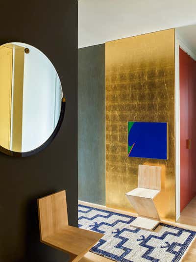  Eclectic Apartment Entry and Hall. Highline Residence by Neal Beckstedt Studio.