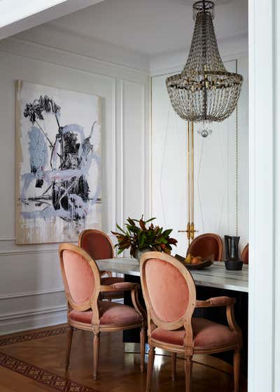  Modern Apartment Dining Room. Gramercy Park South Residence by Neal Beckstedt Studio.