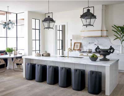  Transitional Family Home Kitchen. Manor House by Tara Shaw Design.