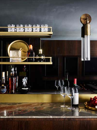  Contemporary Modern Family Home Bar and Game Room. Killcare House  by Decus Interiors.