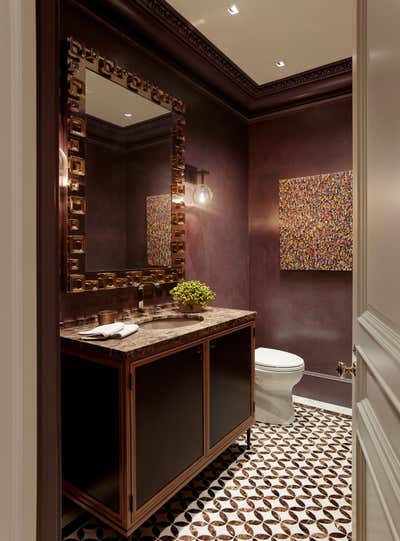  Eclectic French Family Home Bathroom. Paris Is Calling - San Francisco by JKA Design.