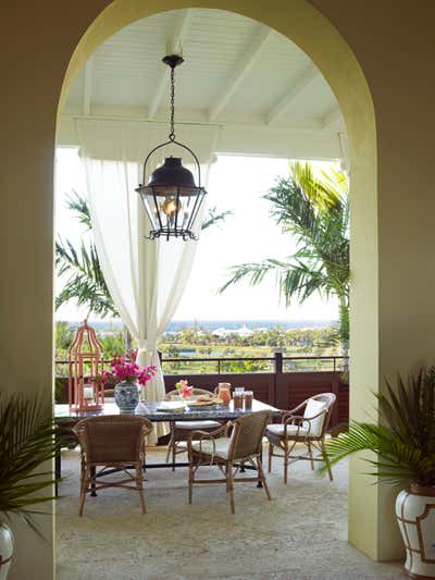  Tropical Traditional Vacation Home Patio and Deck. Bayview by Lindroth Design Co..