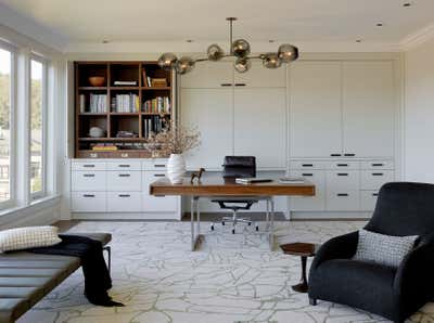  French Family Home Office and Study. Paris Is Calling - San Francisco by JKA Design.