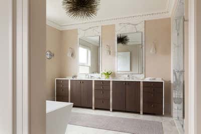  French Family Home Bathroom. Paris Is Calling - San Francisco by JKA Design.