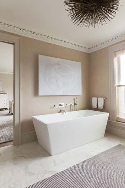  French Family Home Bathroom. Paris Is Calling - San Francisco by JKA Design.