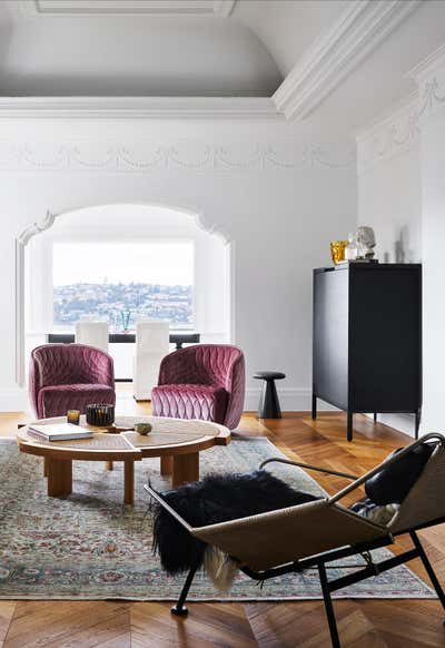  Art Nouveau Apartment Living Room. Villa Amor by Arent&Pyke.