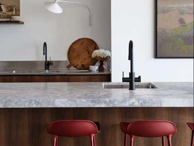  Mid-Century Modern Family Home Kitchen. Collector House by Arent&Pyke.
