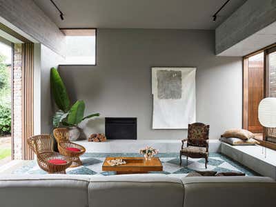  Arts and Crafts Family Home Living Room. Garden House by Arent&Pyke.