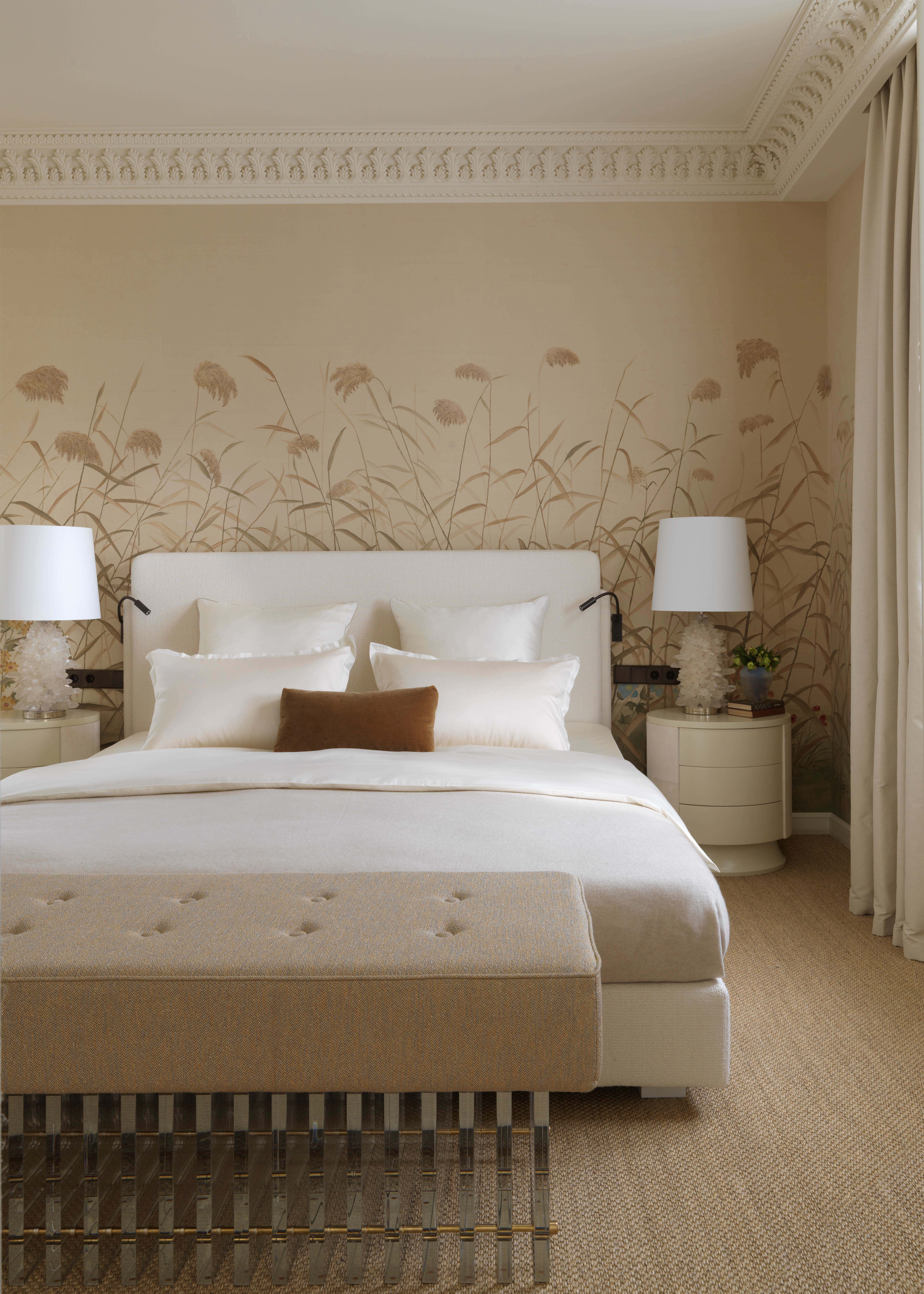 Master bedroom by Irakli Zaria Interiors | 1stDibs
