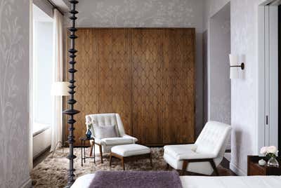  Modern Apartment Bedroom. New York Panoramic by Kerry Joyce Associates, Inc..