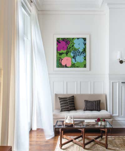  Eclectic Apartment Meeting Room. Manhattan Towhnouse by Kerry Joyce Associates, Inc..
