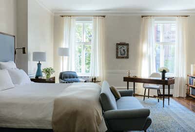  Eclectic Apartment Bedroom. Manhattan Towhnouse by Kerry Joyce Associates, Inc..