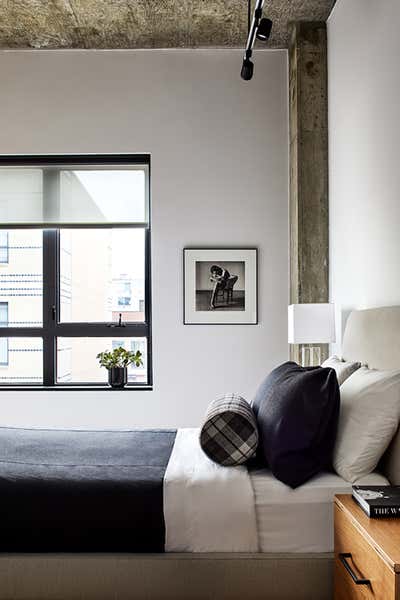  Mid-Century Modern Bachelor Pad Bedroom. Church by Christopher Boutlier, LLC.