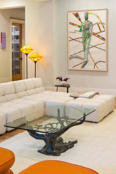  Mid-Century Modern Family Home Living Room. Studio City House by Argyle Design.