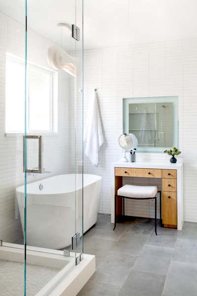  Transitional Family Home Bathroom. 28th Street by LH.Designs.