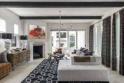  Mediterranean Family Home Living Room. Westheimer by Lucinda Loya Interiors.